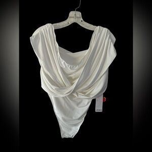 Cider 3X Off Shoulder Bodysuit